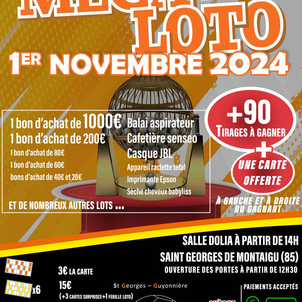 Loto le 1er Novembre